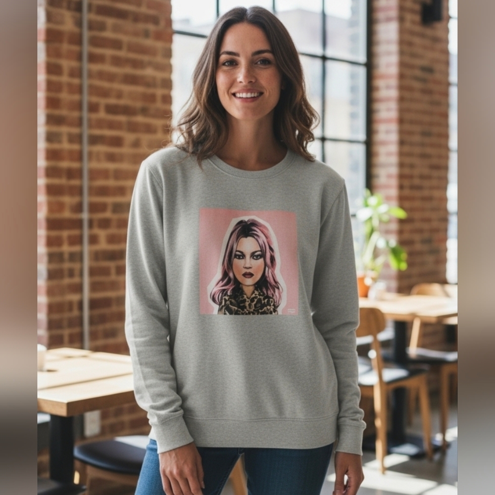 Pima Cotton Sweatshirt SML Kate Moss